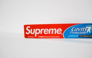 box of fluoride toothpaste