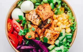 Vegetables in bowl